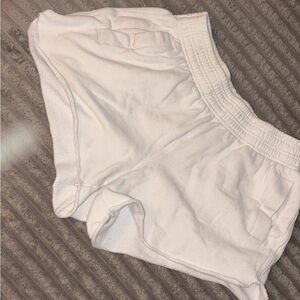 Aerie Women's White Athletic Shorts